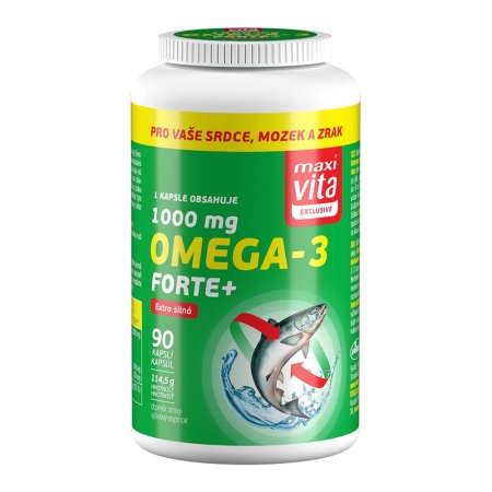 Vitar Maxi Vita Exclusive Omega 3 forte+ 90 kapslí