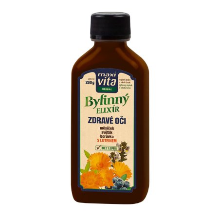 Vitar Maxi Vita Herbal Bylinný elixír Zdravé oči 220 ml