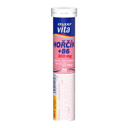 Vitar Maxi Vita Hořčík + vitamin B6 20 tablet