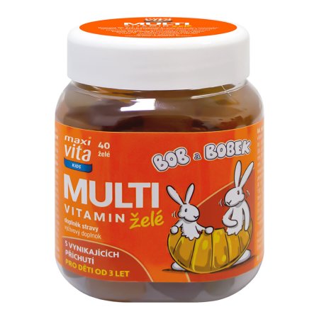 Vitar Maxi Vita Kids Multivitamin želé 40 ks