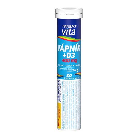 Vitar Maxi Vita Vápník + vitamin D 20 tablet