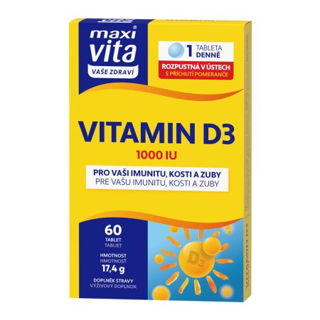 Vitar Maxi Vita Vitamin D3 60 tablet