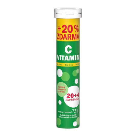 Vitar Vitamin C 20 + 4 tablety