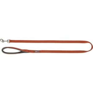 Trixie Vodítko PREMIUM s vyplněnou rukojetí - rezavá 1,20 m/10 mm