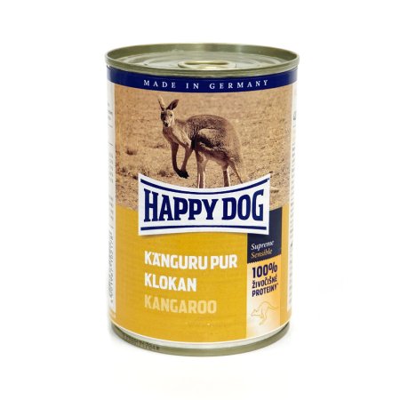 Happy Dog Känguru Pur - klokaní 400 g (EXPIRACE 06/2024)