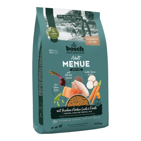 Bosch HPC MENUE Adult with North Sea salmon & trout 12 kg