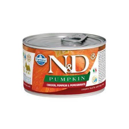 N&D DOG PUMPKIN Adult Chicken & Pomegranate Mini 140g (EXPIRACE 07/2024)