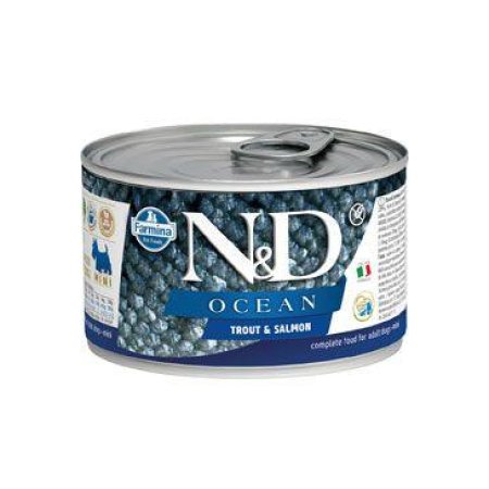 N&D DOG OCEAN Adult Trout & Salmon Mini 140g (EXPIRACE 06/2024)