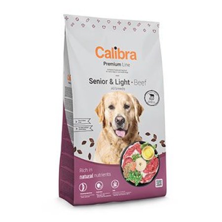 Calibra Dog Premium Line Senior&Light Beef 12kg