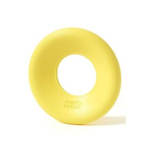 Hračka pes aportovací disk ER guma žlutá Large