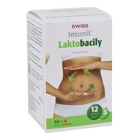 Swiss Laktobacily Imunit tob 30+6 zdarma