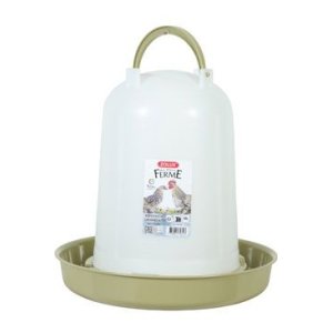 Žlab pitný pro drůbež 10l zelená Zolux