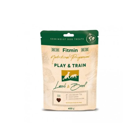 Fitmin NP Play and Train Lamb & Beef výcvikový pamlsek 400 g