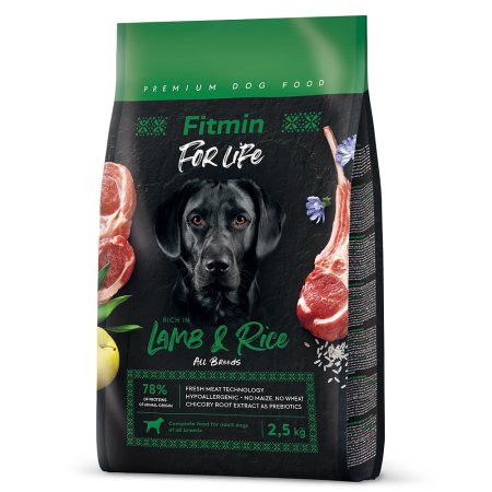 Fitmin dog For Life Lamb & Rice 2,5 kg