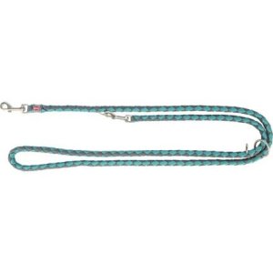 Trixie Vodítko CAVO kulaté prodlužovací, aqua/grafit, 2.00 m/ 18 mm