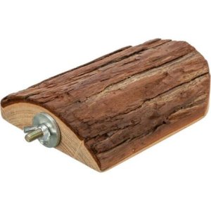 Trixie Platforma se šroubem, přírodní dřevo, 10 x 15 cm