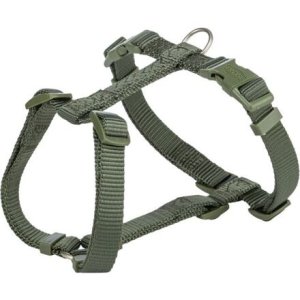 Trixie H-postroj PREMIUM, olivově zelená 20-32cm/10mm