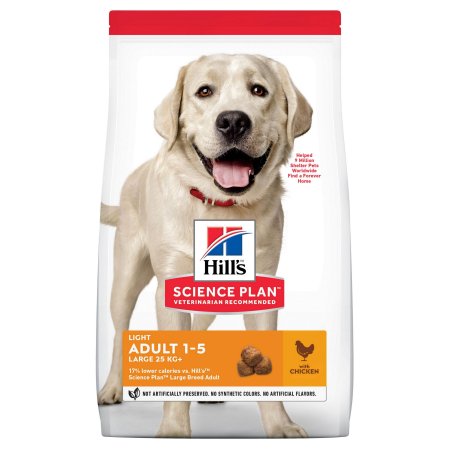 Hill’s Science Plan Canine Adult Light Large Breed Chicken 14 kg (EXPIRACE 04/2024)