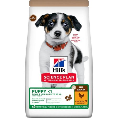 Hill’s Science Plan No Grain Puppy Food Chicken 12 kg (EXPIRACE 05/2024)