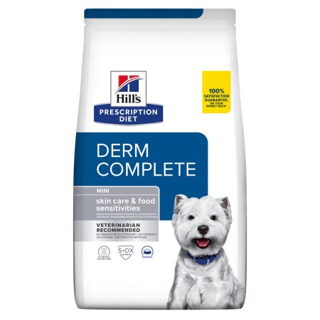 Hill’s Prescription Diet Canine Derm Complete Mini 6 kg (EXPIRACE 07/2024)