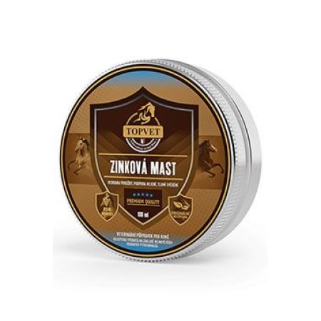 Zinková mast pro koně TOPVET 100ml