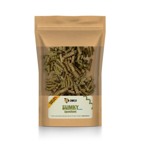 DINGO slimky se špenátem, 250g