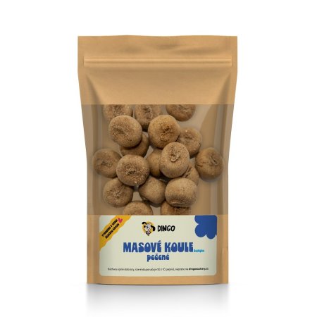 DINGO pečené masové koule hovězí, 90g