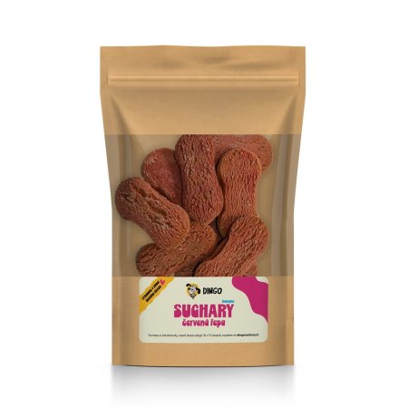 DINGO suchary s červenou řepou, 250g