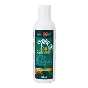 Ušní kapky Aiko Ear cleaner s mandlovým olejem 100ml
