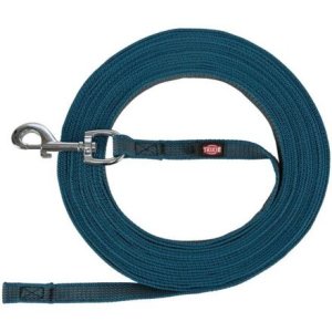 Trixie Stopovací vodítko pogumované, petrolejová 15 m/15 mm