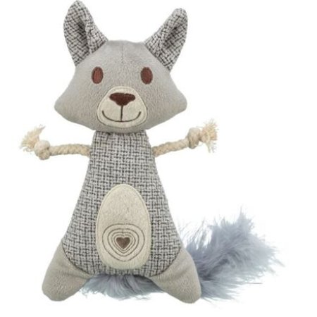 Trixie Mýval XXL, peříčkový ocas, catnip, 20 cm/30 cm, plyš/tkanina/peří