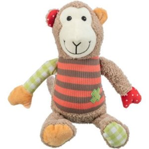 Trixie Monkey - zalátaná opice, 38 cm, plyšová hračka se zvukem