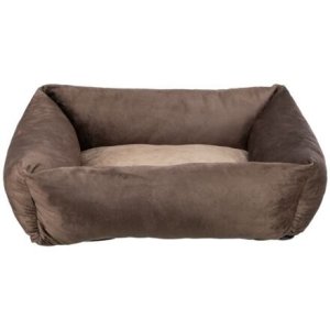 Trixie Obdélníkový recyklovaný pelech LIONEL, fleece, hnědá/béžová 80 x 65 cm