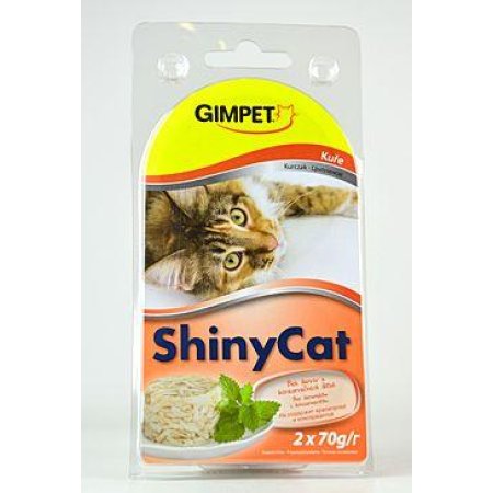 Gimpet kočka konz. ShinyCat kuře 2x70g (EXPIRACE 08/2024)