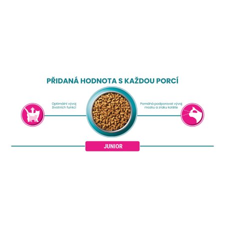 Purina One Bifensis Junior s kuřetem a celozrnnými obilovinami 800 g