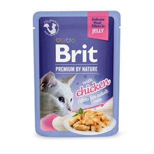Brit Premium Cat D Fillets in Jelly with Chicken 85g