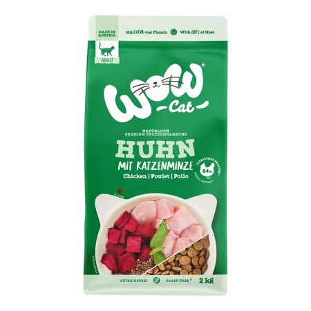 WOW Cat granule Kuře s kachnou a řepou Adult 325g