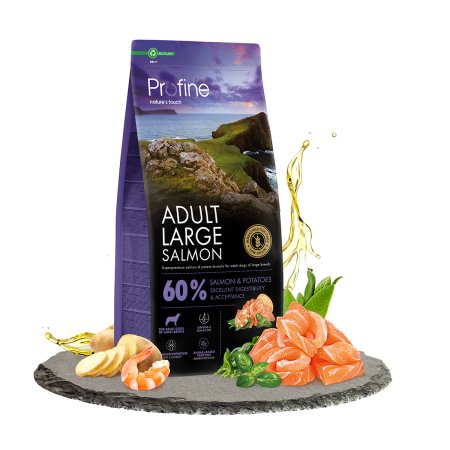 Profine Dog Dry Adult Large Salmon 12kg