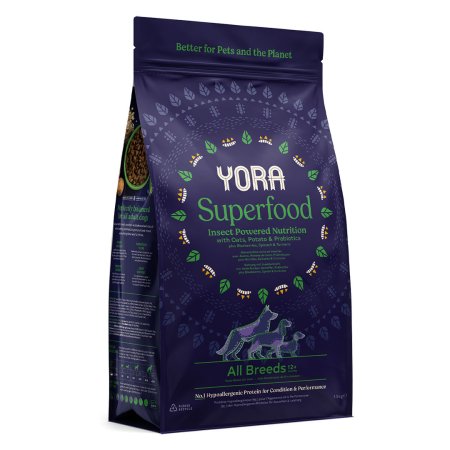 YORA granule z hmyzu Superfood Adult All Breeds 12kg