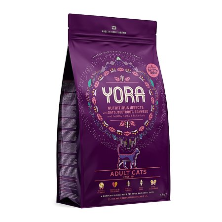 YORA granule z hmyzu Cat Adult 1,5kg