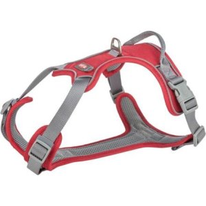 Trixie Postroj PREMIUM ACTIVE, červená 69-87 cm/ 25 mm