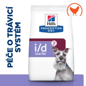 Hill’s Prescription Diet i/d Low Fat Péče o zažívání granule pro psy 4 kg