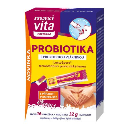 Vitar Maxi Vita Probiotika + vitamin C 16 sáčků