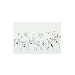 Podložka pro psy pod misku, pejsci M Zolux