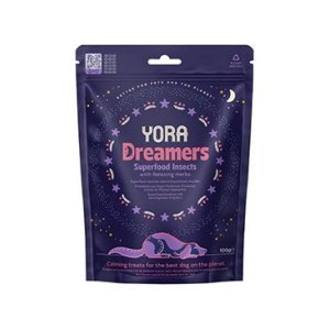 YORA pamlsky z hmyzu Dreamers s bylinkami 100g