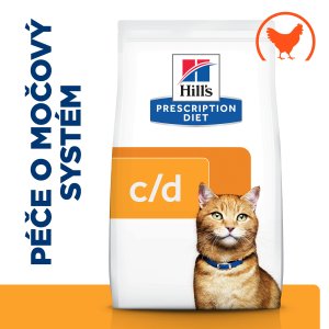 Hill’s Prescription Diet c/d Multicare Péče o močový systém pro kočky 12 kg