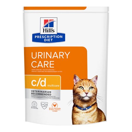 Hill’s Prescription Diet c/d Multicare Péče o močový systém pro kočky 12 kg
