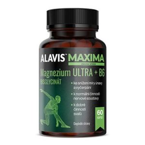 ALAVIS MAXIMA Magnezium ULTRA + B6 60 kapslí