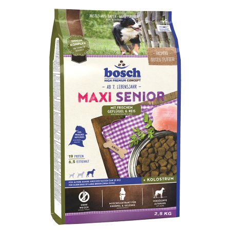 Bosch Maxi Senior Poultry & Rice 2,5 kg (EXPIRACE 09/2023)