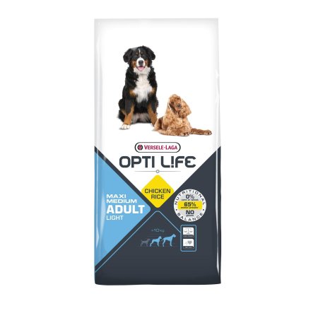 Versele Laga Opti Life Adult Light Medium & Maxi 12,5 kg (EXPIRACE 06/2024)